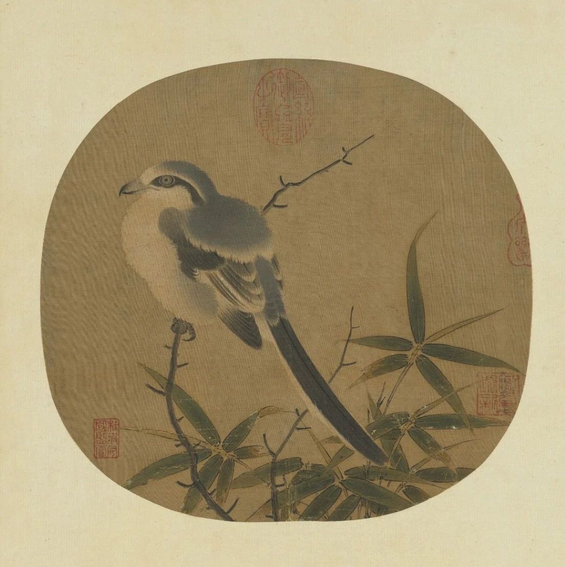 高古軒國際拍賣解讀：南宋院體畫-李安忠《竹鳩圖》的精微與氣象​